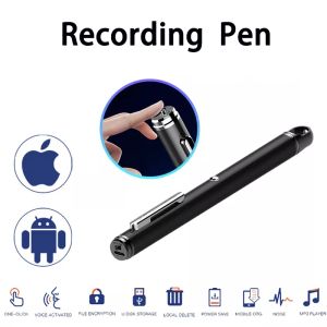 Recorder Mini Micro Digital Pen Player Voice Recorder Spia Hiden Mp3 -opnameapparaten Geluid Vocal Smart Home Audio Espion Micro Player