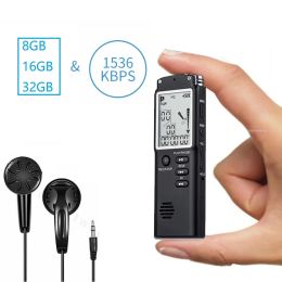 Recorder Pen Voice Recorder Espia met microfoon 8GB/16GB/32GB USB Professioneel 96 uur dictafoon Digitale audio Geluidsopname MP3-speler