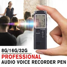 Enregistreur Portable Digital Voice Recorder Digne Activé Digital Sound Audio Recordier Enregistrement Dictaphone MP3 lecteur