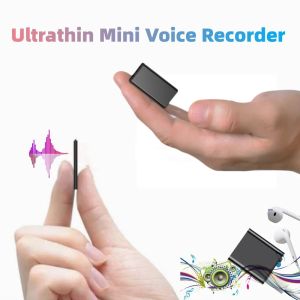 Recorder krachtige ultrathin mini sound recorder gadget professionele veiligheid codering discrete luisterapparaat draagbare mp3 -speler espia