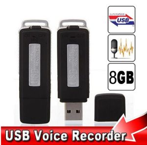 Recorder Beroep 8 GB Digitale USB Voice Recorder Mini Dictafoon WAV Audio-opname Pen MP3 Muziekformaat U Flash Gravador de voz