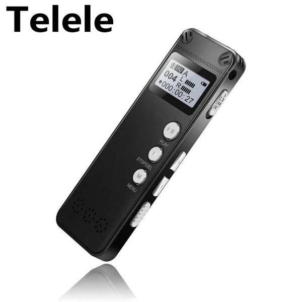 Enregistreur de la voix professionnelle Activé Digital Audio Voice Recorder 8 Go 16G USB PEN NUME ANNELLATION TEMPS Record de mot de passe Protection de mot de passe V31