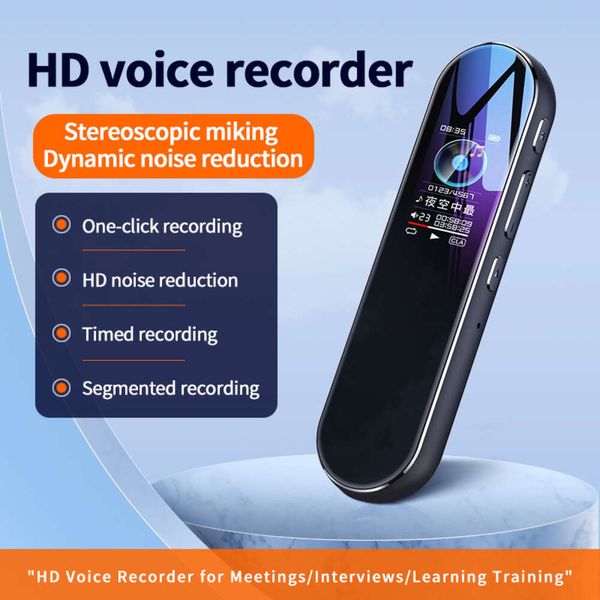 Enregistreur Q53 Réduction du bruit à haute définition AI Intelligent MP3 Vocation contrôlée Enregistrement des notes d'apprentissage