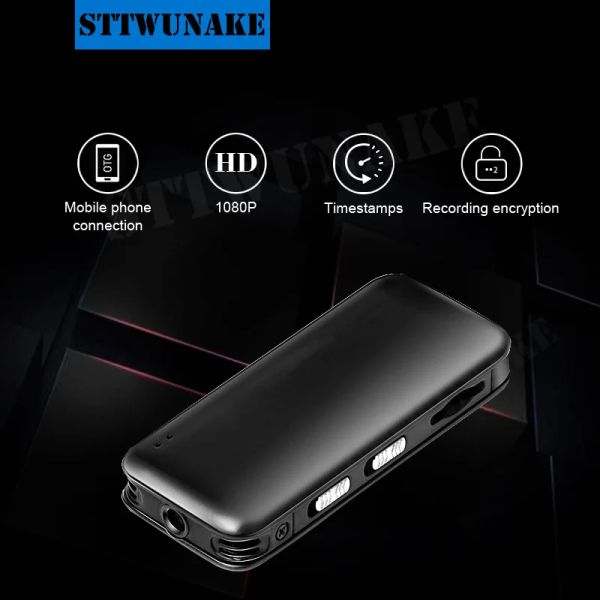 Enregistreur STTWUNAKE MINI CAMERIE 1080P HD DV DIXICATION DIXIX DIBLICATIQUE Recordier vidéo Small Micro Sound Dictaphone Secret Home