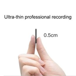 Recorder Ultradunne mini Voice Recorder Professional Sound Activated Dictafoon HD -ruis verminderen opname Portable MP3 -speler