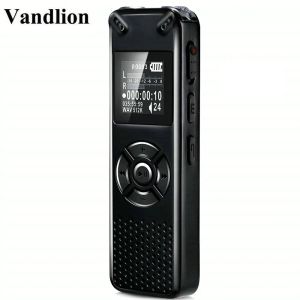 Recorder Vandlion Professional Smart Digital Voice Activated Recorder Portable HD Sound Audio Recording Dictafoon MP3 Recorder