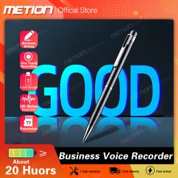 Recorder Voice Recorder Pen Portable HighDefinition Ruis Reduction Business Meeting Interview OneKey Recording Digital Recorder 16GB