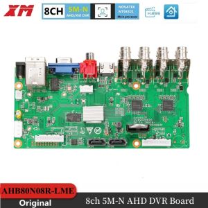 Recorder XM 6 in 1 H.265+ 8ch 5mpn AHD DVR Board Surveillance Security CCTV Recorder 1080N voor XVI AHD TVI CVI CVBS IP CAM XMEYE ONVIF