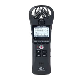 Recorder Zoom H1n Handy Recorder Digitale camera Audioverrecorder Stereo Microfoon voor interview SLR -opnamemicrofoonpen met geschenk