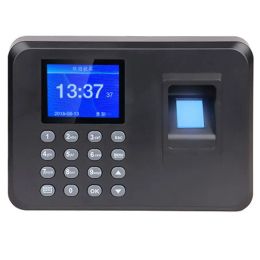Enregistrement Office Intelligent Mot de passe Machine de fréquentation Machine Biométrique Employé d'empreinte digitale Vérification