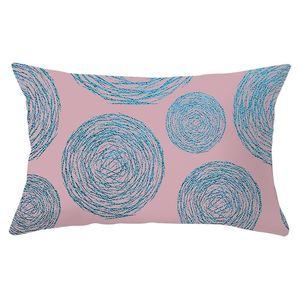 Rectangle Housse de Coussin 30x50cm Polyester Coussin Or Rose Rose Géométrique Canapé Taie D'oreiller pour La Maison Décoratif Taies D'oreiller L220816