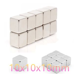Rechthoekmagneet 10x10x10,20x10x5,40x5x5,50x10x2mm Lange blok Neodymium -magneet N35 Sterke krachtige kubusvorm NDFEB -magneten