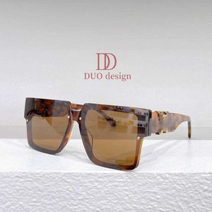 Gafas de sol rectangulares para hombre y mujer, anteojos de sol con montura cuadrada a la moda de lujo, estilo Hip hop, gafas originales de alta calidad, 2024