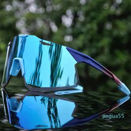 Gafas de sol rectangulares, gafas de sol para montar, deportes al aire libre, coche de montaña, espejo ocular, conjunto de punto