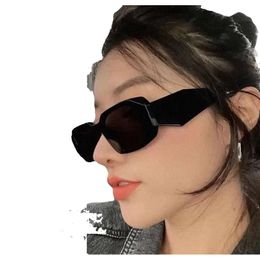 Gafas de sol con simulación rectángulo PR 17WSF 10ZS diseñador para mujeres Gafas de sol hombres MAREN ROSA MARBLE NEGRO AMARILLOS Classic Gatos Mc O4R6#