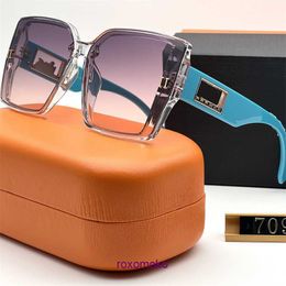 Rectangle Unisexe Sun Verres Sun Classic Orange Designer femme Lunettes de soleil Hollow Ments Driving H Lunettes de soleil Femmes Eyewear Eyeglass avec boîte avec boîte-cadeau