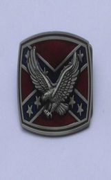 Color de bronce rectangular Cinturón de águila voladora Occidente BC266 Adecuado para el cinturón de ancho de 4 cm con caldo continuo8650447