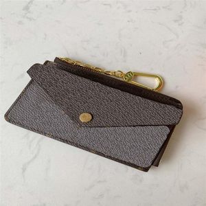 Porte-cartes recto verso portefeuille de qualité supérieure portefeuille avec une fermeture à glissière new designer femme petit portefeuille2998