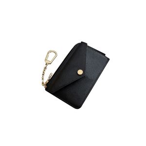 Recto verso designer kaarthouder sleutel pouch dames pochette clen luxe sleutelhanger zippy portemonnee mannen modeketen mini munt portemonnee pocket lady charme card h h