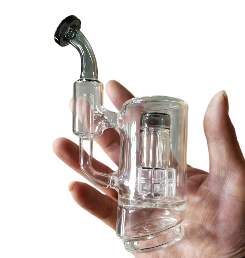 Recycler Bubbler Glass for Peak Pro Replacement Glass Dab Rig Water Bubbler Pipe for all models