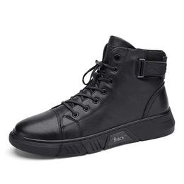 Recyphi Coup Bothots, Chaussures faites à la main pour hommes à la main, tous les bottes d'affaires imperméables à l'orteil noir 704 B 243