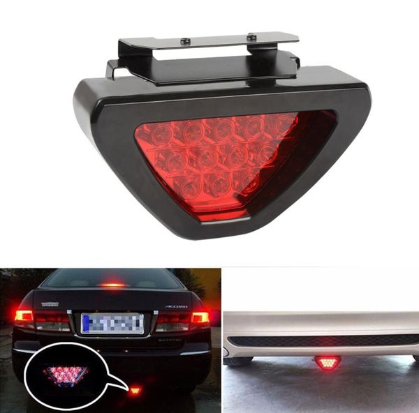 Luz de Freno LED roja de 12 luces de seguridad de parada trasera Universal para motocicleta ATV SUV lámpara de advertencia automática para coche 12V4119200