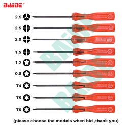 Rood 360 Schroevendraaier Tri Wing 25 Y 20 Phillips PH00 12 Pentalobe P5 Star Torx T4 T5 T6 Triwing Y Schroevendraaiersleutel 1000 stuksslot5928552