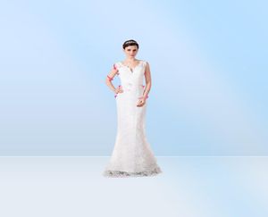 Rode en witte vlekborduurwerk trouwjurken Vintage lieverd Laceup korset Kant kralen bruid trouwjurk vestidos Plus maat9613214