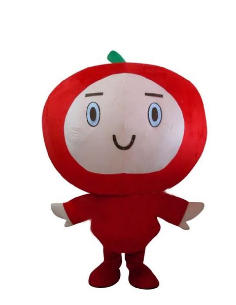 Disfraz de mascota de manzana roja, disfraz de fantasía personalizado, kits de anime, disfraz de Carnaval