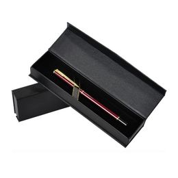 Red Black School Office Supplies Briefpapier Pen Box Papier Box General Creative Gift Box Verpakking Karton Luxe Pen Dozen LX2376