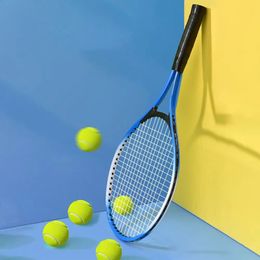 Rouge bleu enfant raquette de Tennis entraînement professionnel raquette Parent interactif antichoc débutant unisexe 240223