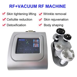 Rood Blauw Groene Foto Therapie Vacuüm Zuig + RF Body Shaping Machine RF Gewichtsverlies Lymfatische Drainage Lichaam Countouring Beauty Machine
