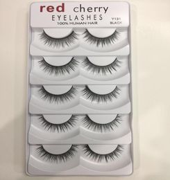 Red Cherry False Foelles 5 paires PACK 8 Styles Natural Long Maquillage Professional Big Eyes4062255