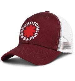 Red Chili Peppers RHCP Verstelbare Trucker Cap Fashion Baseball Hat Vintage Dad Ball Caps For Men Women Bravado Asterwrist Grap4068277