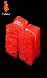Rode kleur dubbele film bubbelzakken plastic pe twee 2 lagen verpakking enveloppen antistatische schokbestendige pouches bubble tas9643529