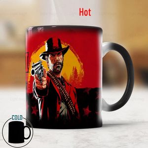 Mug de tasse de café Creative Red Courie Color Smanding Game Mug Cadeau pour vos frineds Drop 240407