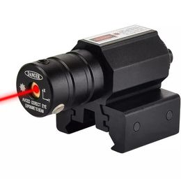 Vista láser de punto rojo para pistola ajustable de 11 mm20 mm Picatinny Rail para cazar 50-100 metros de rango 635-655 nm
