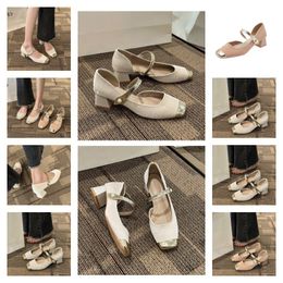 Red Dress Shoes Designer Heels Slingback Pump Women Canvas Tweed Summer Goatkin Grosgrain Luxe terug sandaal