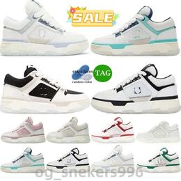 Red Fashion MA-1 Dames Heren Amiries Schoenen Jaren '90 Designer Heren Sneakers Casual Schoenen Lederen Bovenste Vijfpunts Ster Geperforeerd Ma2 Sportschoenen 35-46