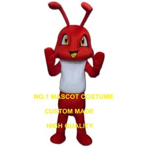 Red Fire Ant Mascot Custom Cartoon Character volwassen grootte carnival kostuum 3156 mascotte kostuums