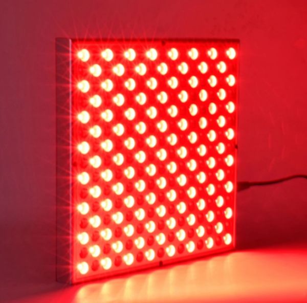 Red Grow Light LED Panel de terapia de luz roja conmutable de 45 vatios 660nm 850nm Terapia de lámpara infrarroja cercana para la piel y el alivio del dolor