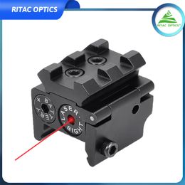 Red Laser Red Dot Sight Waterdicht Low Profile Compact met railmontage en accessoire