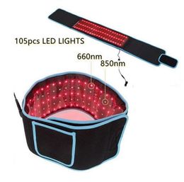 Red Light Infrared Fysiotherapie Belt Lllt Lipolysis Body vormgeven Pijn reliëf 660nm 850nm Lipo LED TAIL BELTEN 8312583