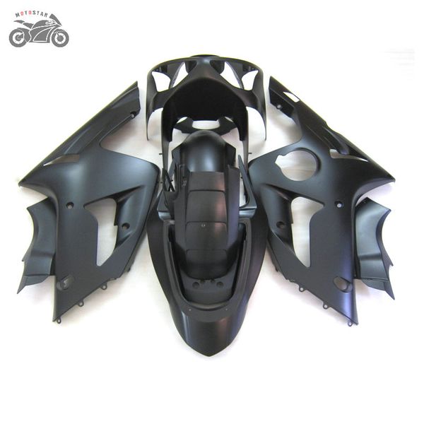 Kits de carenado de inyección para KAWASAKI Ninja ZX6R 636 ZX-6R 2003-2004 03 04 ZX 6R 2003 2004 juego de carenado de motocicleta negro mate