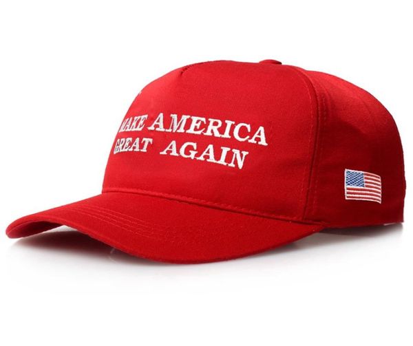 Sombreros Maga rojos bordados Haga que Estados Unidos vuelva a ser grande Sombrero Sombreros de Donald Trump Gorras de béisbol de apoyo a Trump Gorras de béisbol deportivas3134112