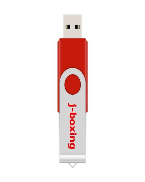 Unidades flash USB giratorias de metal rojo de 64 GB 20 unidades flash de 64 gb Almacenamiento de pulgar Suficiente Memory Stick para computadora portátil Macbook Ta2477434