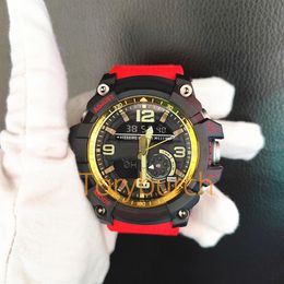 RED New Arrival series Relojes de doble pantalla Luminous sports casual student todas las funciones funcionan con luz automática Reloj Hombre Wristw243M