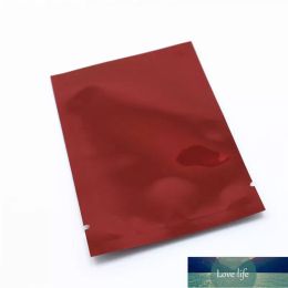 Sacs d'emballage de stockage de nourriture sous vide de papier d'aluminium à dessus ouvert rouge pour le sac de sachets de Mylar de thermoscellage d'emballage de thé de casse-croûte de noix