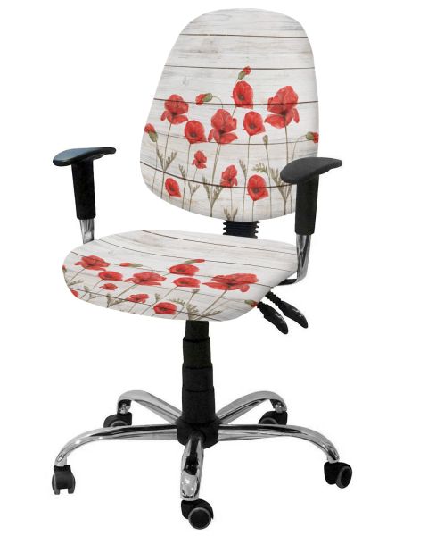 Couvre-chaise d'ordinateur de fauteuil élastique de chaise de fauteuil élastique de chaise de bureau élastique élastique