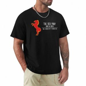 Camiseta roja Py Bar ropa kawaii niños blancos camisetas ajustadas lisas para hombres W0GT #